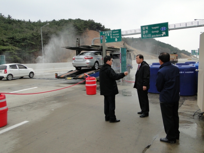 이상구 의장, 구제역 방역 근무자 위로